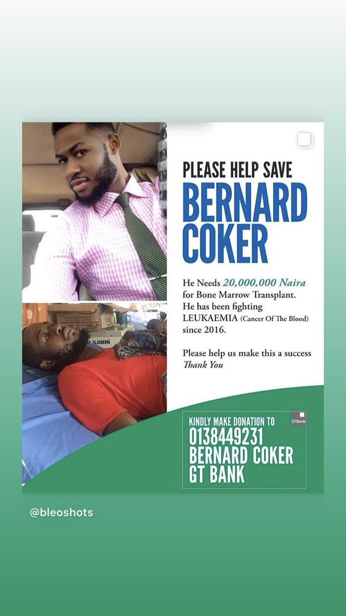 westafrica_uhkt's tweet photo. Good Morning twitter please help save my friend BERNARD.... Please
No Amount is too small .... thank you
Please πππ
Thank you
#SaveBernard #SAVEBERNARDCOKER https://t.co/bjo7GIbJKL