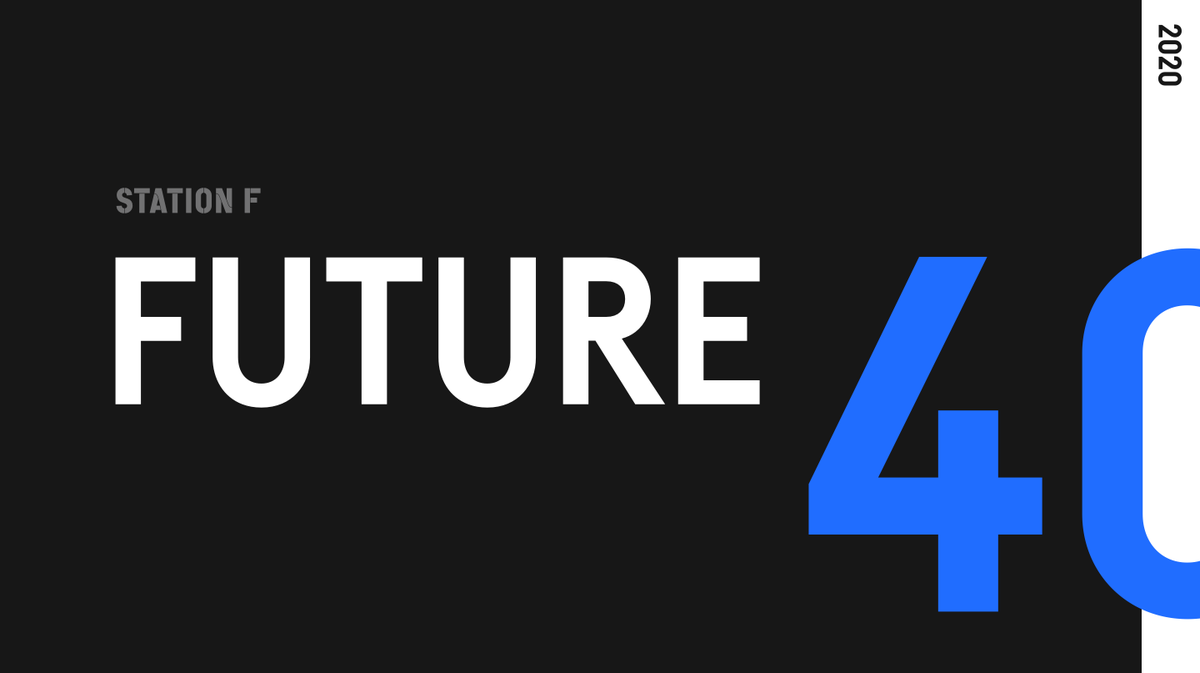 joinstationf's tweet photo. INVESTORS 📣 

We are hosting the 2nd edition of #Future40 on Nov 18 (online format) to reveal the 40 most promising seed-stage companies at STATION F. 

We have several hundred investors confirmed. Not on the list yet? Request your invitation at ➡️ rsvp@stationf.co https://t.co/rcyjFlscrH