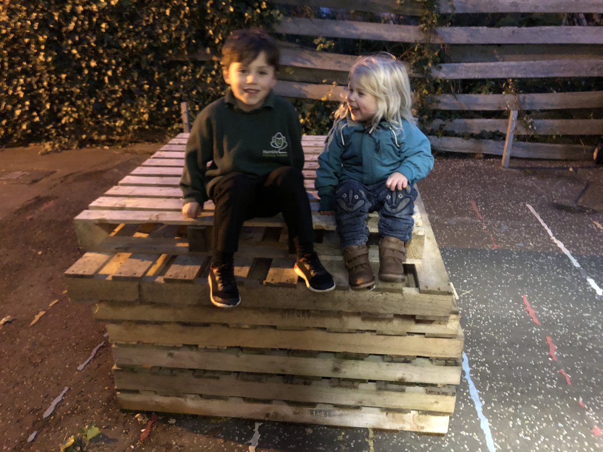 HumbieA's tweet photo. We pride ourselves on simplicity, creativity and having a jolly good laugh. When we heard the Covid restrictions we worried how the kids would cope without their usual toys. We needn’t have worried, they are happier than ever before! #humbie #childledfun #outdoorlearning https://t.co/6VuHRnqJSS