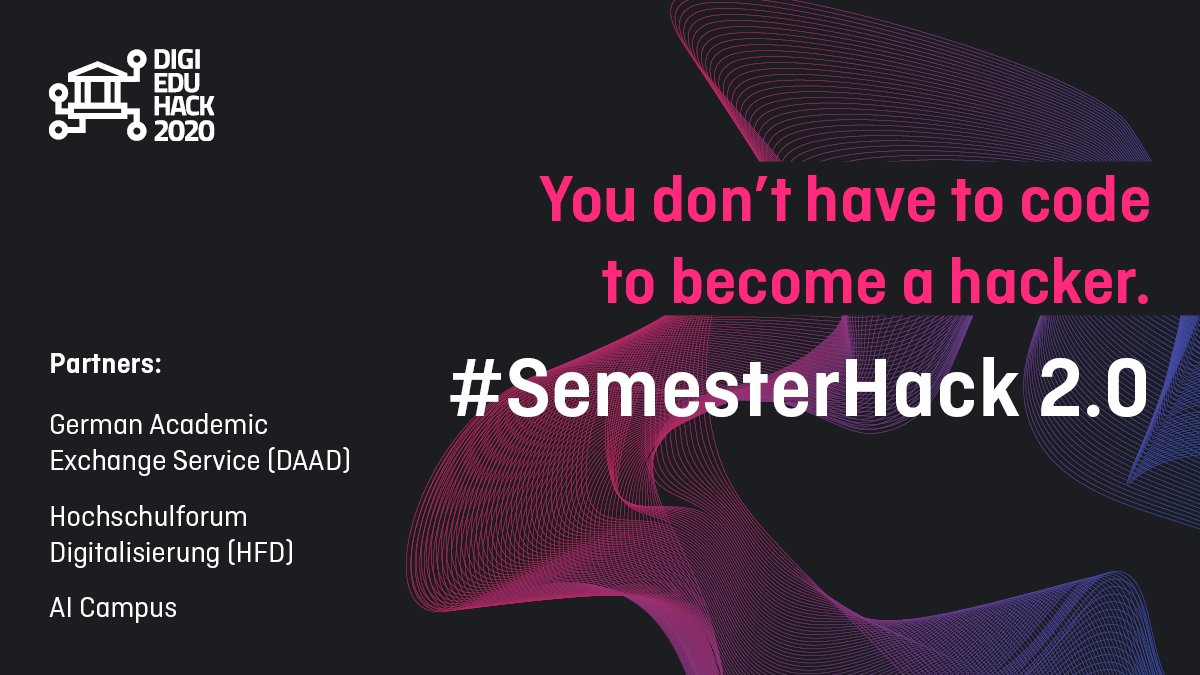 DAAD_Germany's tweet image. Next week @DigiEduHack kicks off! 🌐 Excited about new ideas, solutions and concepts of digital education? Join our #SemesterHack 2.0 challenge #38 &amp;amp; receive funding later! 

Curious? ➡ fcld.ly/dx74n22
Ideas? ➡ fcld.ly/oyqq26c

@BMBF_Bund @HSFDigital @KICampus