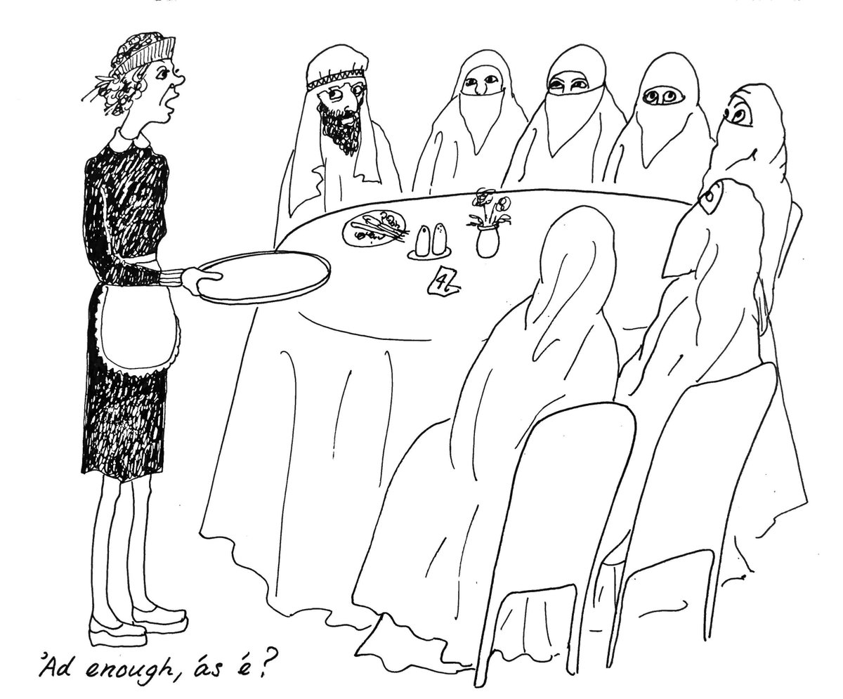 I'll shut up now and leave you with a few tweets' worth of additional panels. Some of these would be considered 'problematic' these days. You have been warned (again) so don't moan if you're offended...