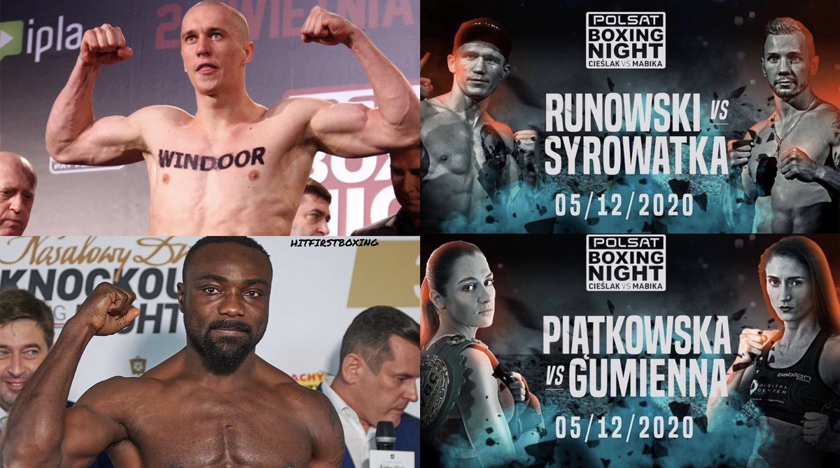 HitFirstBoxing's tweet photo. Nareszcie Polsat Boxing NIGHT.
Kolejna walka została wczoraj odkryta.
Do tygodnia poznamy kolejne zestawienie.
#Cieślak - #Mabika
#Runowski - #Syrowatka
#Piątkowska- #Gumienna
#Tymosz-?
To będzie ciekawa gala 👊@polsatsport @m_fudala #POLSATBOXINGNIGHT https://t.co/61MnThqxu6