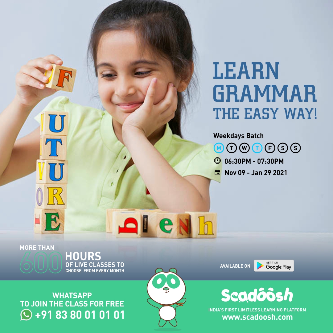 SCADOOSHLABS's tweet photo. Check out some of the classes starting 9th Nov. Only at Scadoosh you have UNLIMITED classes and just ONE Subscription! Download the app Now
#extracurricularactivities #postermaking #funwithscadoosh #letsexplore #exploringisthenewlearning #Diwali2020 #scadoosh https://t.co/rSyDqXJHuv