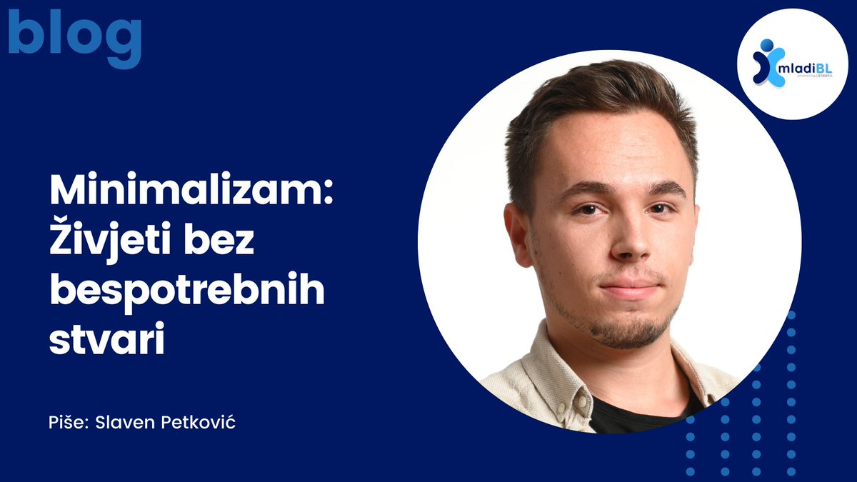 mladibl's tweet photo. Minimalizam: Živjeti bez bespotrebnih stvari
Više informacija na: https://t.co/ceOVEP9Iys
#mladibl #blog #slavenpetkovic #minimalizam #zivot #bespotrebne #stvari
@SlavenPetkovic https://t.co/CY8WjOdpnU