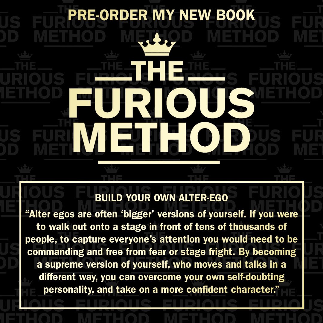 Tyson_Fury's tweet photo. The Gypsy King here bringing you the first piece of advice from my new book #TheFuriousMethod, out in a week! Pre-order from Amazon: https://t.co/ACbPxYoLJB or get your signed copy from Waterstones in link in bio. https://t.co/1q76BvQAYN