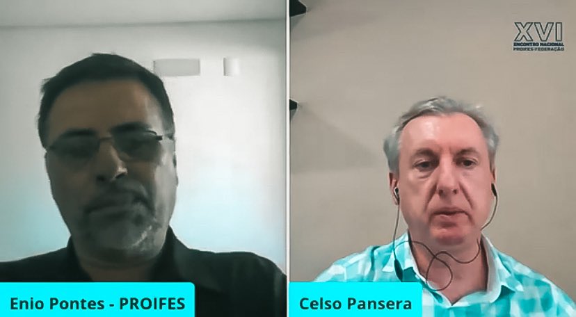 celsopansera's tweet photo. Participei do XVI Encontro Nacional do Proifes, no qual debatemos os desafios da Ciência e Tecnologia nas IFES. Assista! https://t.co/XgukmZj9n6
.
#Proifes #Ciência #Tecnologia #Inovação #Desenvolvimento #Pesquisa https://t.co/bCj9wpjx3g