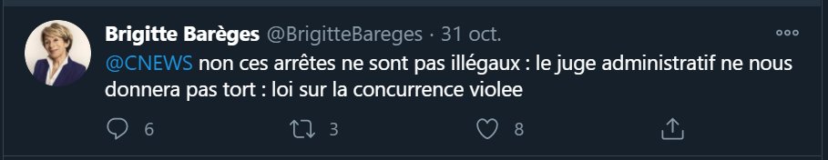 JoeLetaxi20's tweet photo. Qui va payer les frais de justice pour entendre le trib. admin. dire à #BrigitteBarèges qu'elle devrait avoir honte de méconnaître gravement  son droit alors qu'elle est Maire d'une ville ?!! 
Sans parler des journalistes diplômés en informatique de la Dépêche 82😒
#Montauban https://t.co/FVy3f9zOSd