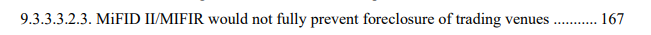 One may argue that Mifid II in 2018, mandating open access, has changed things. But the Commission wasn't convinced last time either.