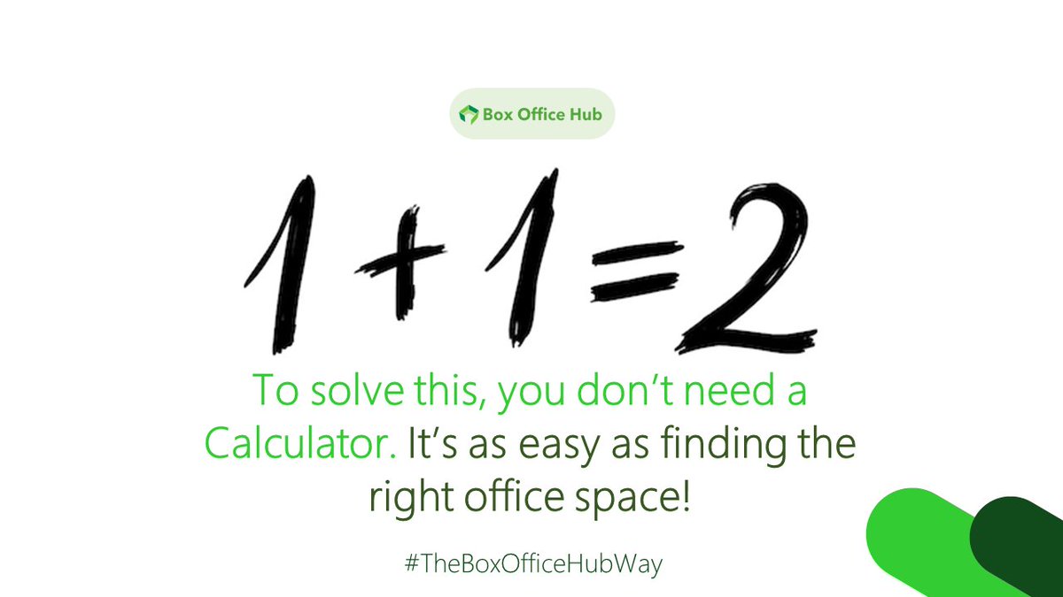 boxofficehubng's tweet photo. Imagine using a calculator to solve 1+1😄😄😄

Actually, getting an office using #TheBoxOfficeHubWay is easier. Just dial; 0802-0899-362 or 0909-0606-099 to learn more! https://t.co/esqCG8ARJQ