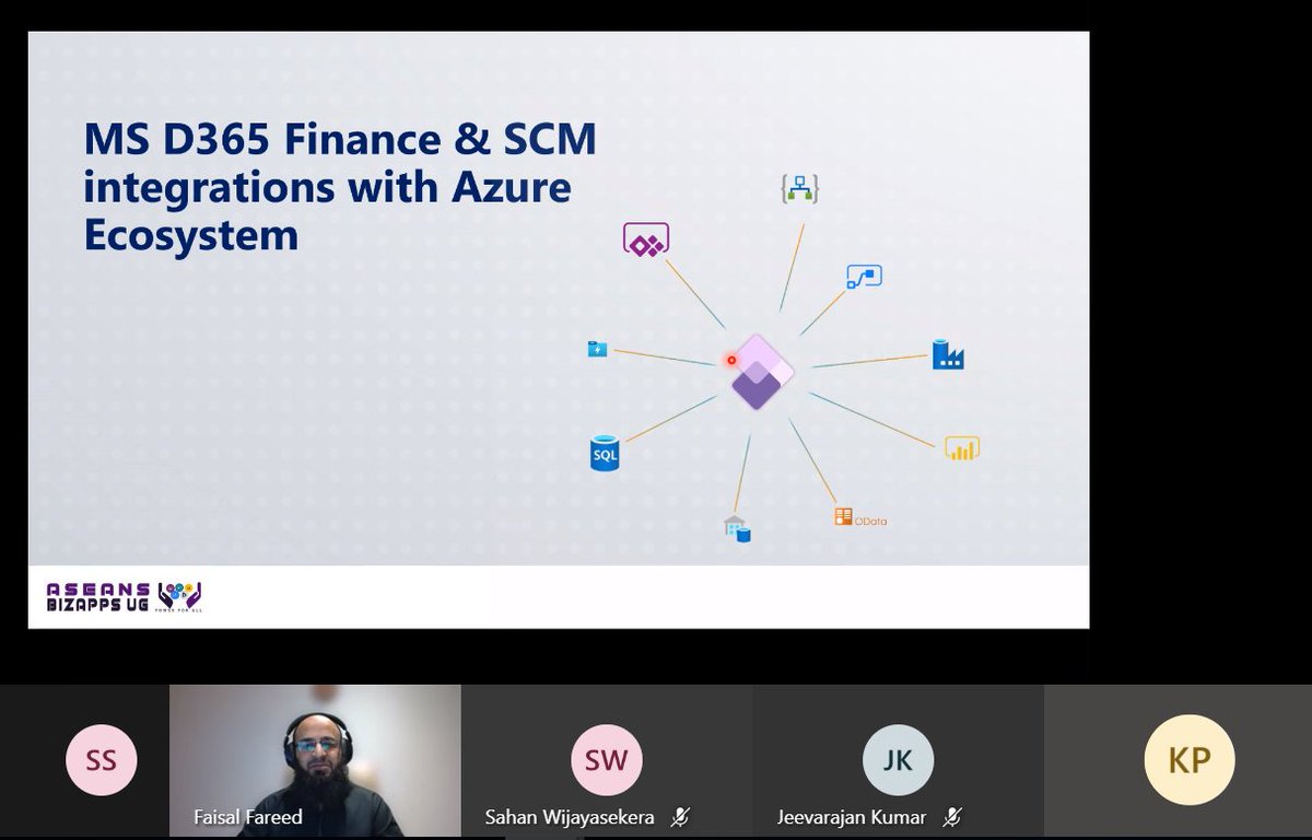 d365bits's tweet photo. @FaisalFareed is presenting now please join

https://t.co/rEO26oYdW6

#SLMSBizAppsUG #aseansMSBizAppsUG #Azure #PowerPlatform #D365FO #D365 #IOT https://t.co/y2QXeKIKQM