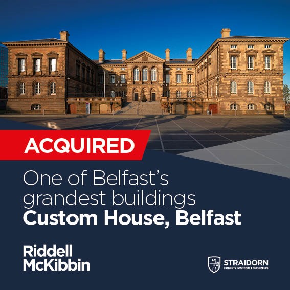 RiddellMckibbin's tweet photo. DEAL NEWS | ACQUIRED
We have completed the acquisition of Custom House, Belfast on behalf of Straidorn Properties.  It has been a pleasure to be part of the team that has brought Custom House back into local ownership. https://t.co/bwvfYFzvQL