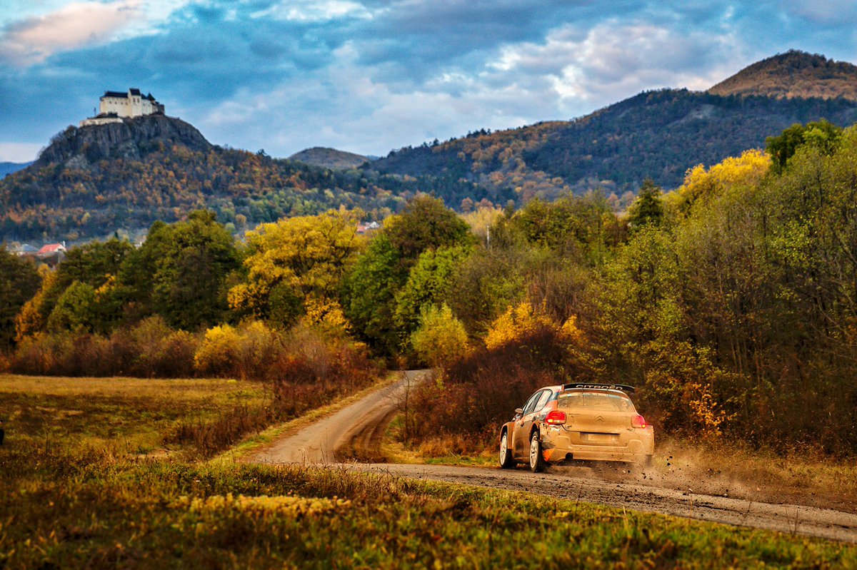AlexeyLukyanuk's tweet photo. Some views at the track during the recce...Autumn beauty that hides slippery and treacherous roads. The rally will be VERY slippery!#FIAERC #GotTalentProveIt #SaintelocRacing #CitroenRacing #C3R5 #TotalRacing #octaneclub #Pirelli #coolstream #AutoSportMediaRU #spacetravel #hortex https://t.co/eWL9x5zGxr