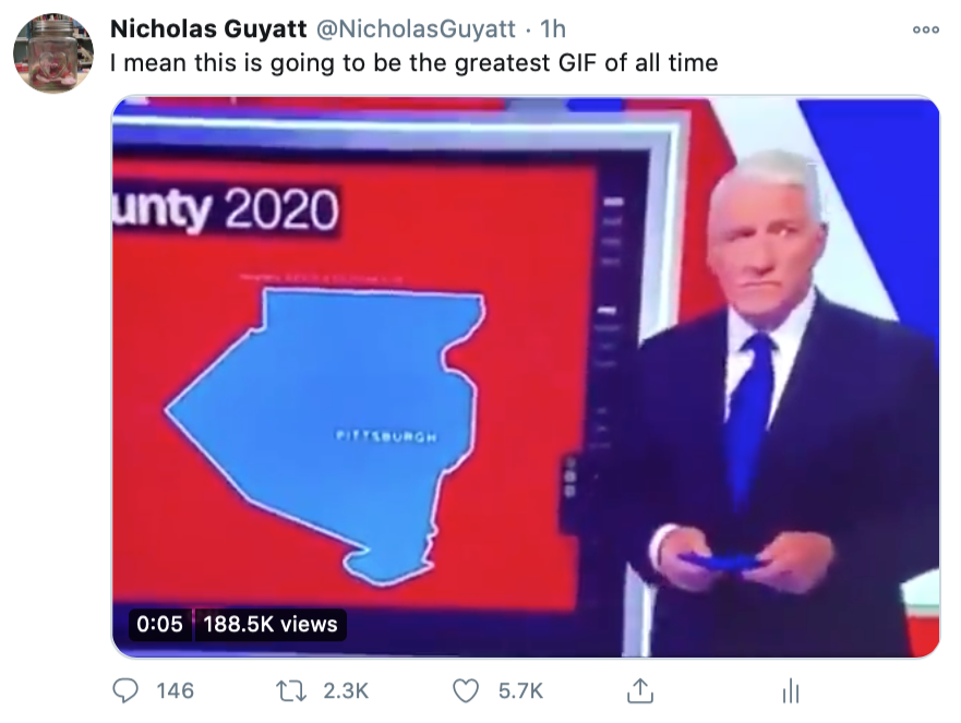NicholasGuyatt's tweet photo. Before I get busted by the BBC's disinformation corespondent I hereby declare (!) that the John King video is fake, but that it is also ART and in great art there is always truth https://t.co/kpifHIPZQO
