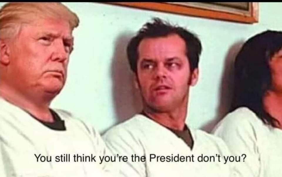 guardian67's tweet photo. Ha. 😂 #TrumpMeltdown #TrumpIsALaughingStock #ByeByeTrump https://t.co/gskwSWSyvY