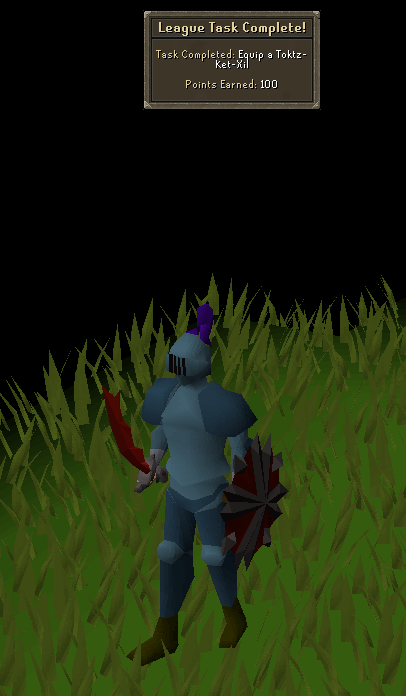 FerrousScape's tweet photo. Another #Leagues2 Tweet. Spent the last few days upgrading my melee gear. Sadly couldn't get the obby cape that I wanted but we move. #osrs

Before:                                       After: https://t.co/Mv7lGsk1qy