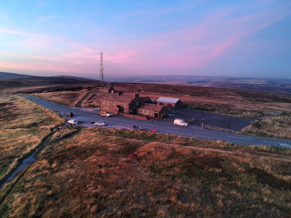 catandfidd's tweet photo. LOCKDOWN SHOP OPEN!!

Our shop on top of the moors at the Cat &amp; Fiddle is about as socially distanced as it is possible to be 😺

Avoid the supermarkets, and shop for your spirits, wines &amp; beers safely and responsibly here in the fresh Peak District air. Open until 5pm every day https://t.co/2inDMioG4U