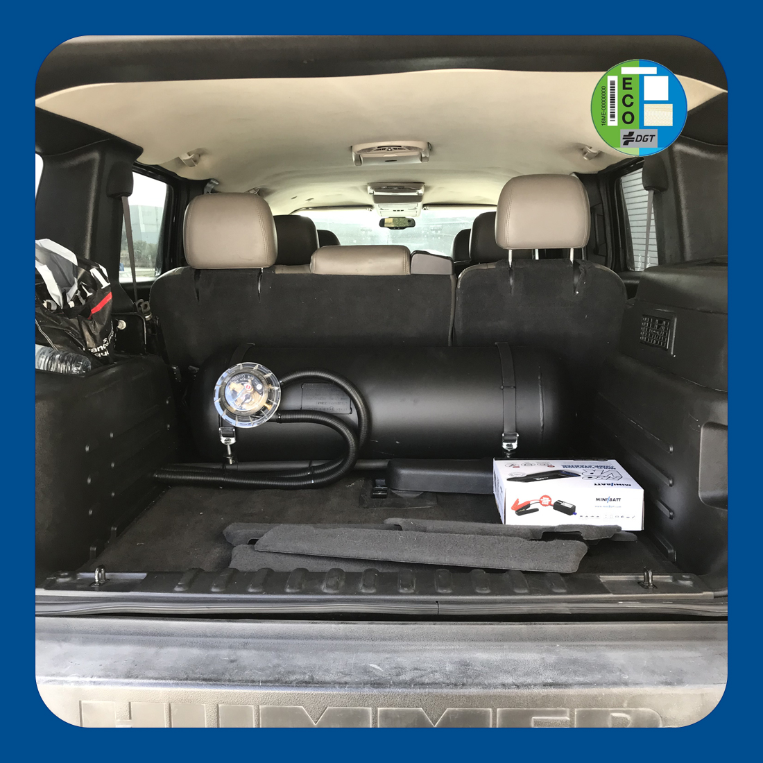 gaspointcenter's tweet photo. Transformación a autogas GLP realizada a un Hummer H2 LIMO 6.0 350cv de 2007 🔝🚗

#gasointcenter #castellardelvalles #autogas #glp #taller #talleres #vehiculos #autogasglp #etiquetaEco #dobleautonomia #ecologico #cochesconAutogas https://t.co/2sxYSiTuOa