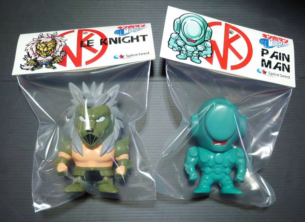 Yhhk47 ルナイト ペインマンが届きました キン肉マン マッスルショット スパイスシード