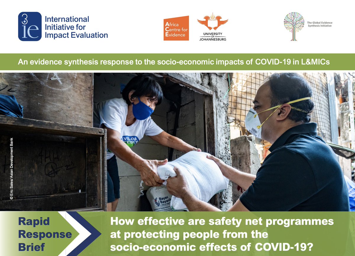 GESI_Initiative's tweet photo. Don't miss out our #rapid_response brief by
@3ieNews, @ACE & @GESI_Initiative
to know more about the effectiveness of social #safety_net programmes in #humanitarian_crisis settings, particularly in response to #Covid_19!
Link: https://t.co/6mG2beq11e https://t.co/31JEj0Y7Lq