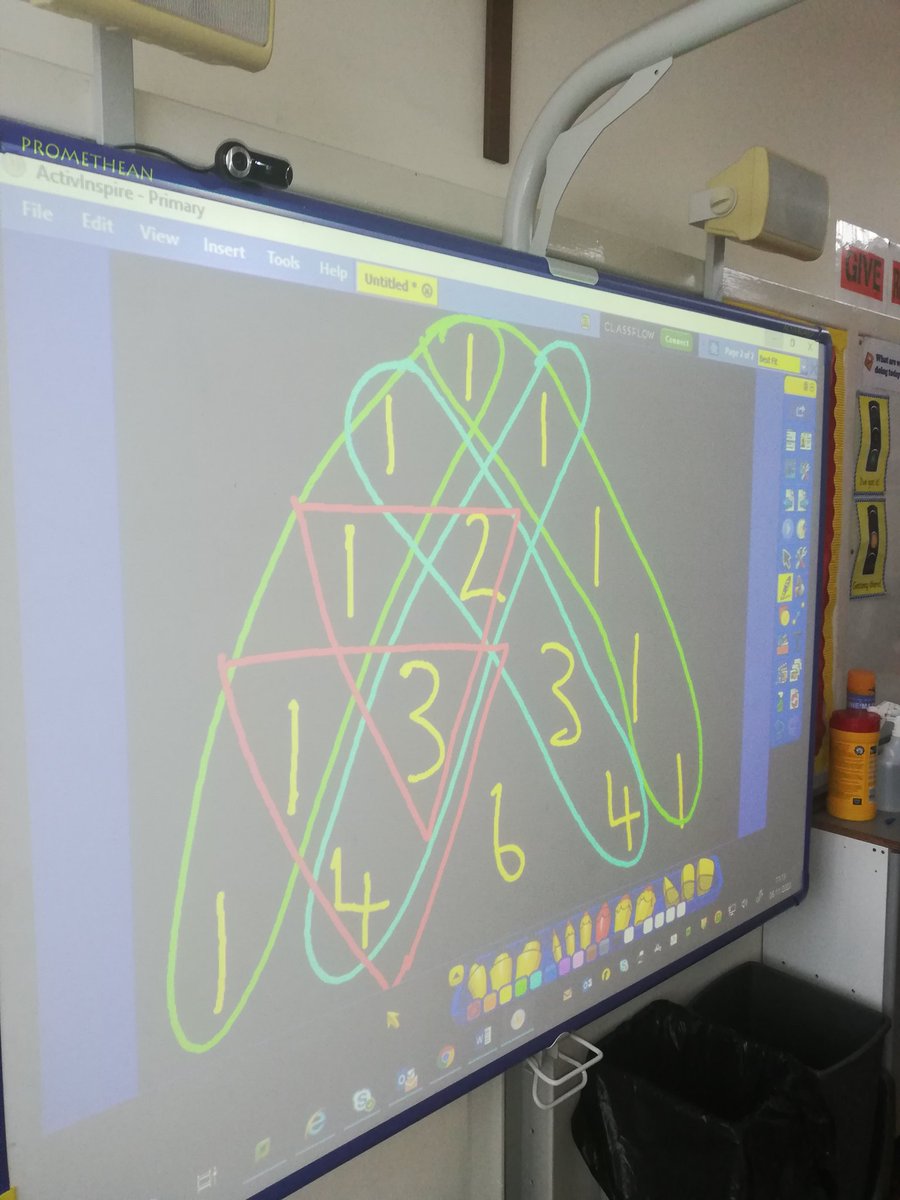 stbrigidsCmills's tweet image. #problemsolving on a Friday #PascalsTriangle 🤔🤔❓❓❓🔺🔺🔺One to really get you thinking!!