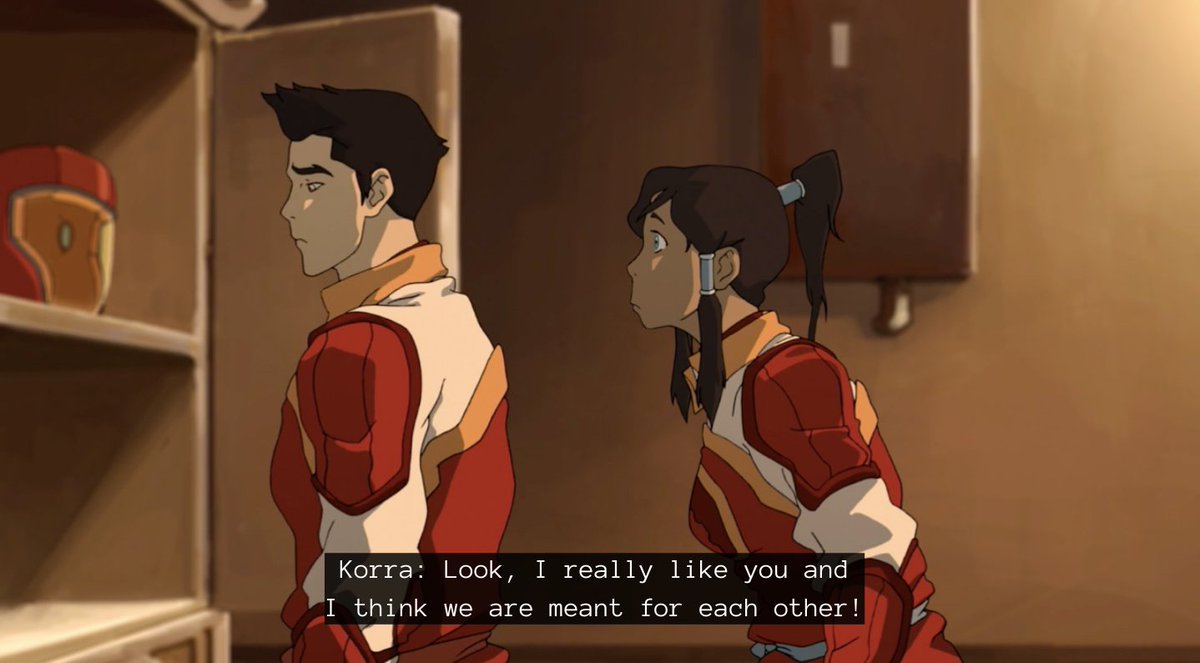 korrasami19's tweet photo. it's the korrasami foreshadowing in Book 1 /s https://t.co/098gIw66rR