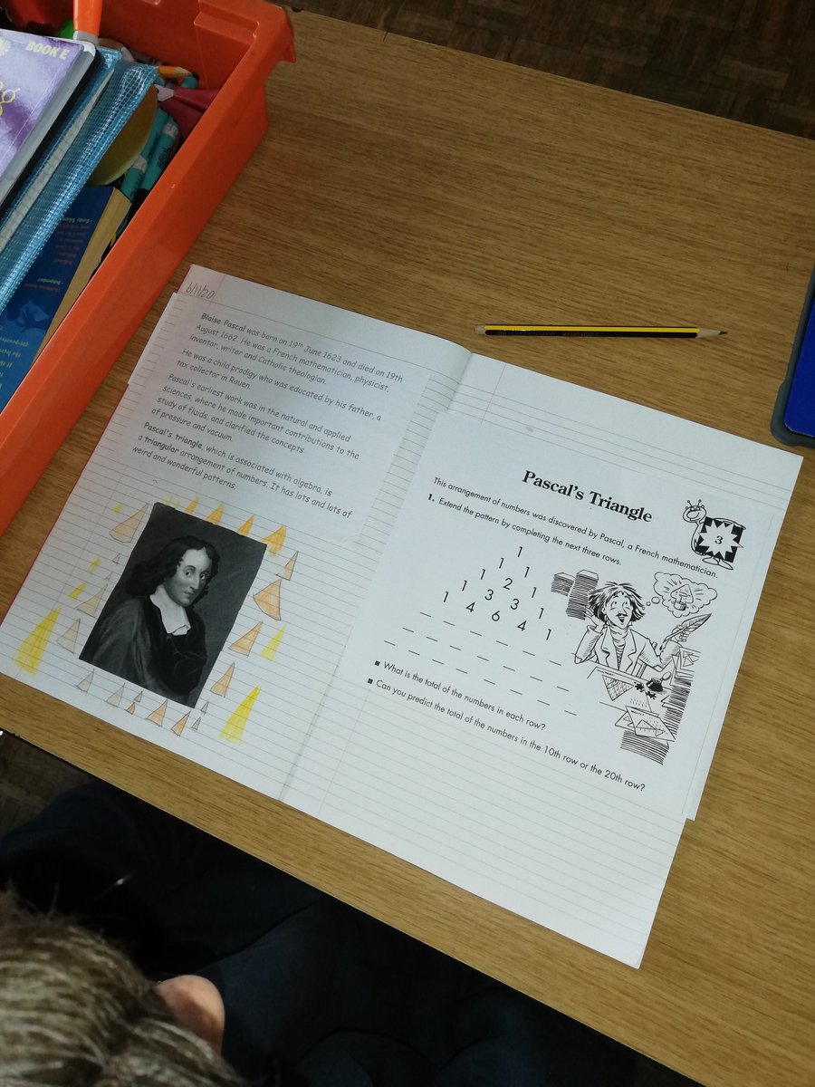 stbrigidsCmills's tweet image. #problemsolving on a Friday #PascalsTriangle 🤔🤔❓❓❓🔺🔺🔺One to really get you thinking!!