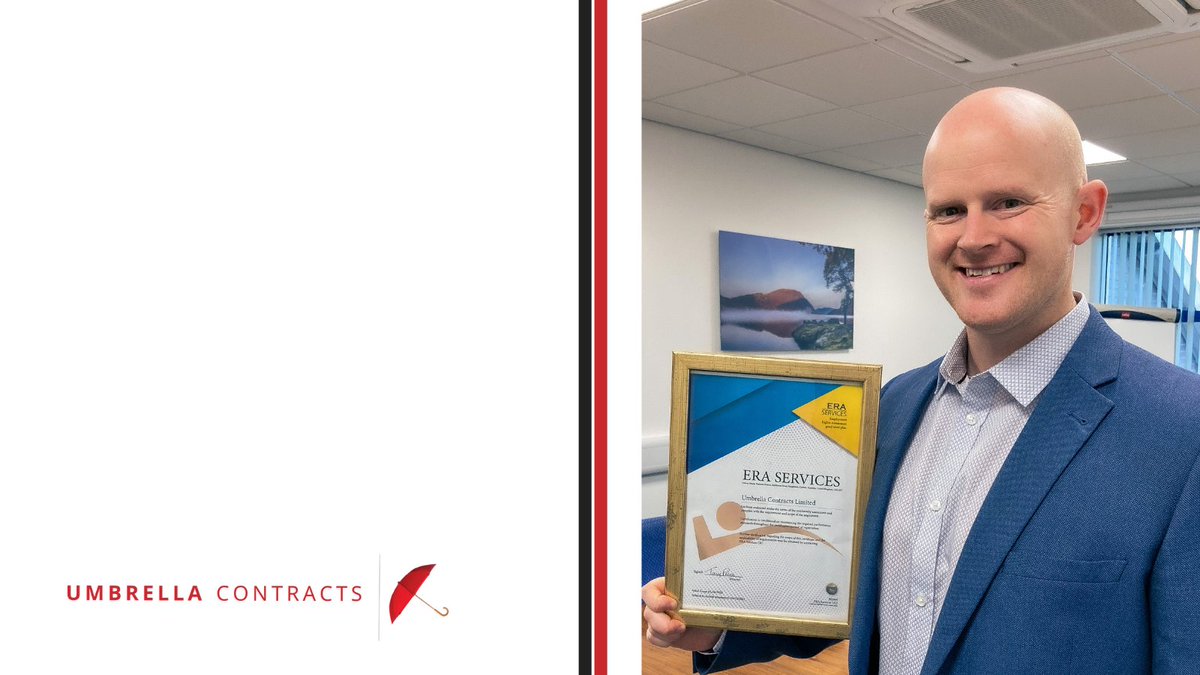 UmbrellaContra1's tweet photo. We were delighted to receive our official Employment Rights Assessment certificate in the mail today. Many thanks to Patricia and the team at ERA Services for their assistance through the process.Β #EmploymentStandards #GoodWorkPlan #ERAcertified https://t.co/7Ox4Bv35Pm