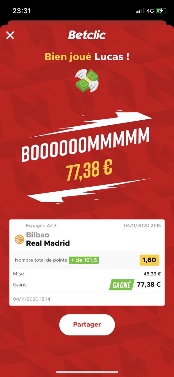 lucas_mte's tweet photo. @JPronos23 Merci bien +100€ en 3 jour 💸🏀#JPRONOS23 https://t.co/S53kONZlNZ