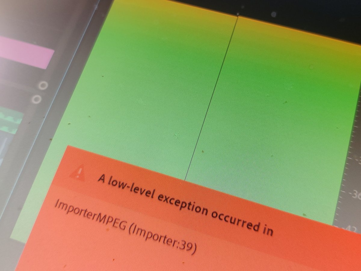 CursedMining's tweet photo. ... technical difficulties in my own birthday week, hurray :D Will be back next week sorry folks!!
https://t.co/yL20knxISH
#Adobe #fail #adobefail #PremierePro https://t.co/EUFJYQ7s4e