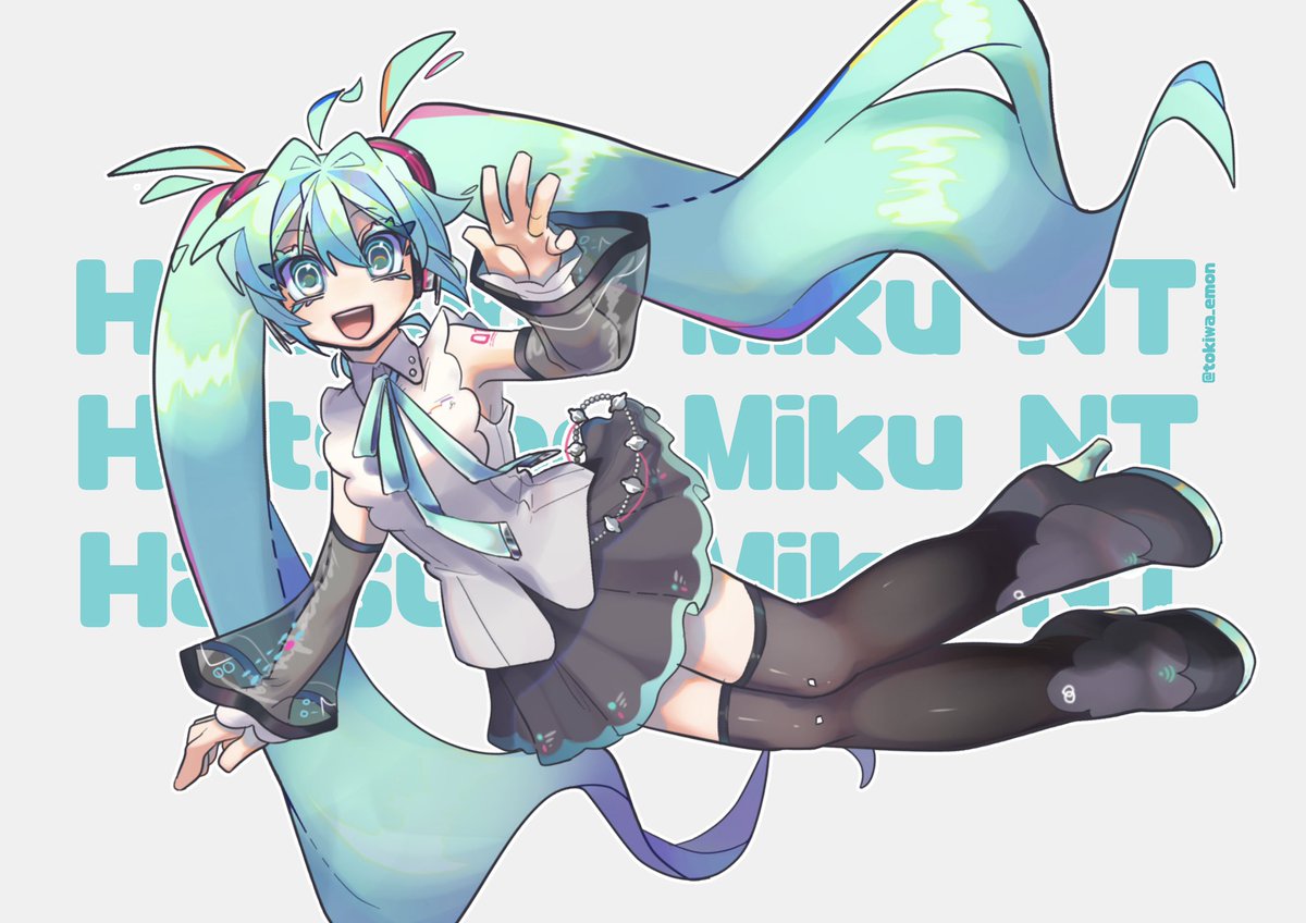 トキワ 初音ミク Vocaloid イラスト 初音ミクntちゃん描きました トキワ 初音ミク Vocaloid イラスト 初音ミクntちゃん描きました