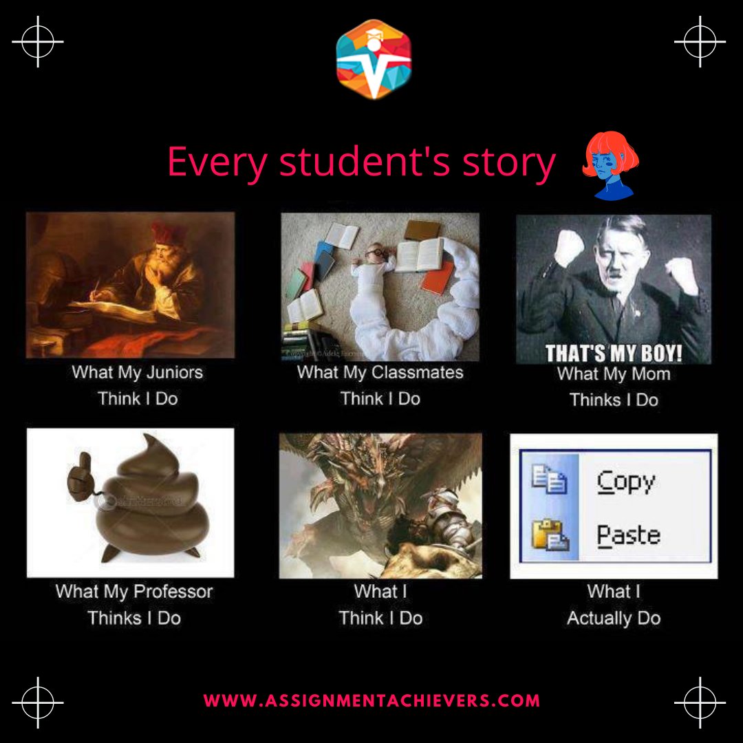 assignmenteam's tweet image. Give us an assignment on a strict deadline and get assured high-quality content. Get step by step solution for all your assignment problems.
Order now: bit.ly/32hJkLx
#assignmentachievers #cheapassignmenthelp #qualityassignmenthelp #AssignmentHelp #onlineassignmenthelp