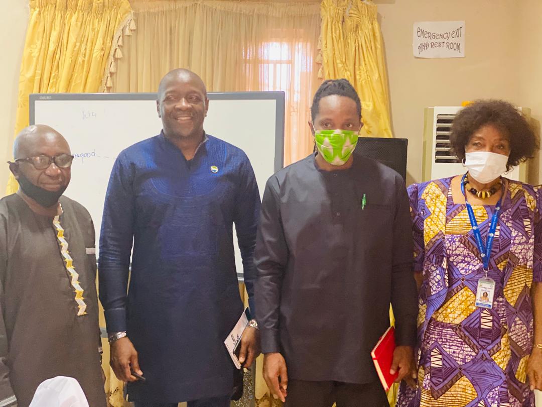 BankDayoh's tweet photo. I was deeply honored to have served as guest speaker on *Productivity, Integrity and Job Satisfaction* at the Annual Retreat of the Teaching Service Commission. I met a charismatic young Minister of Education @Moinina #David #Sengeh. https://t.co/U2ReI4FDUt