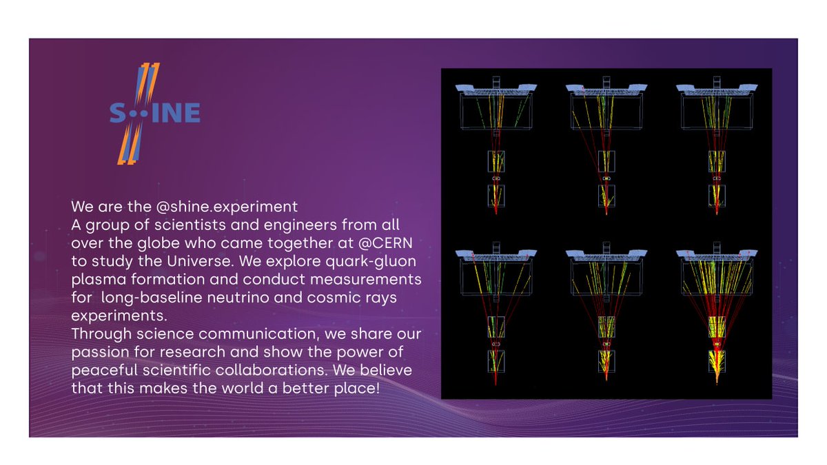 scicommhackCERN's tweet image. A message from one of our sponsors, SHINE ✨
#CERN #SciCommHack #SHINE