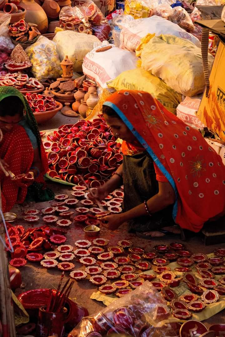 Pottery has been a very foundation occupation of our society.The work and place of Kumhar(who makes items from Soil) has been very important for us. It has always been there in the mainstream economy.