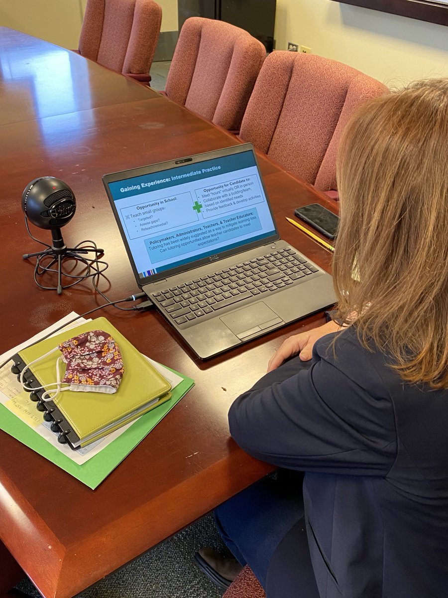 TLEL Faculty Member <a href="/Lmasonwms/">Lucky Mason-Williams</a> preparing her presentation titled: Addressing Shortages of Educators in an Uncertain COVID Landscape—Viewing Teacher Candidates as Assets 
#TeacherPrep #Education <a href="/binghamtonu/">Binghamton University</a> <a href="/CeedarCenter/">Ceedar Center</a> <a href="/GTLCenter/">GTL Center</a> <a href="/BinghamtonCCPA/">Binghamton CCPA</a> <a href="/CCSSO/">CCSSO</a> <a href="/AASAHQ/">AASA</a> #COVID19