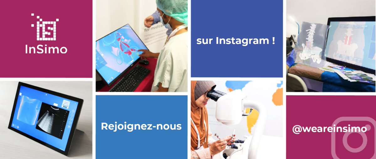 insimo's tweet photo. 🥳 Nous arrivons sur Instagram !
Redécouvrez InSimo et ses simulateurs sur le profil @weareinsimo
#weareoninstagram #insimo #medicalsimulation #futurmedecin #simulationsoftware #healthstudy #healthcare #clinicaltraining #futuredoctor #medicalstudent https://t.co/u3GXDf0wS3