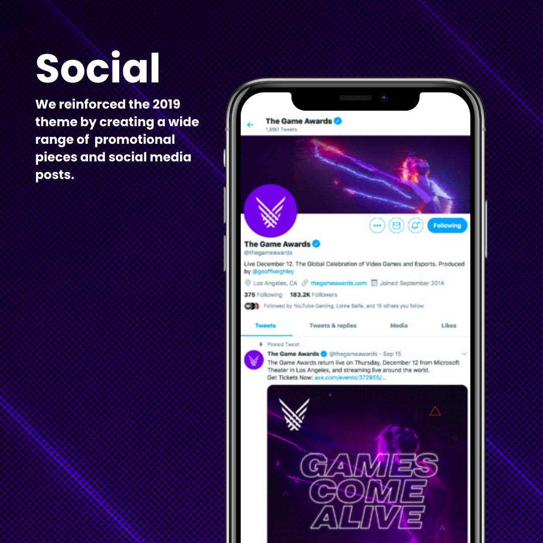 layerframe's tweet photo. The user experience was a robust hub for gamers and non-gamers alike to interact, cast their vote and be part of @thegameawards story. To check out the full case study, visit https://t.co/jPLJ5qIGvK ⚡️ (Part 3/5) #thegameawards https://t.co/nSaTZVLhCJ