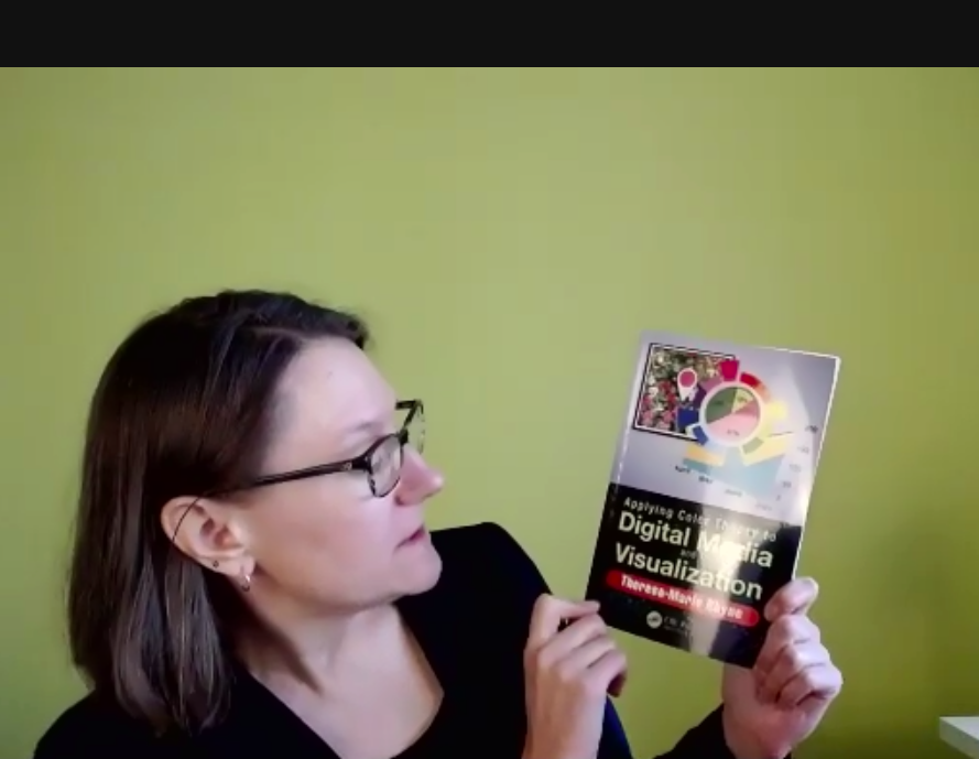 tmrhyne's tweet photo. Wow...Pamela Schultz of #datagraph made my day today... showing my book. Thank you. Pamela did an excellent hands on lecture today. #infovis #dataviz #visualanalytics https://t.co/laE2FhQZ9r