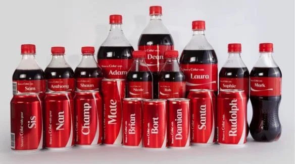 ColeJeffries17's tweet photo. @Capitaldemarca This was one of the best ads that I’ve seen. Checks all five boxes. There had never been an ad like this, and while it seemed like a simple idea, Coke took it to the next level by putting names on the cans and bottles #ICMKTG #WVU315 https://t.co/I1fzmPCXQ7