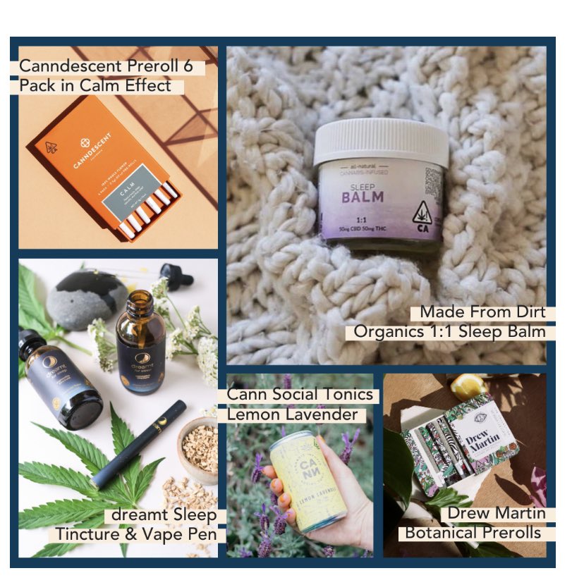 torreyholistics's tweet photo. #Anxiety? Favorite products for #stressrelief 

#madefromdirt #calming 
#canadescent  #sleepaid #dreamt #cann social tonics #drewmartin https://t.co/r6Od5H1uJB