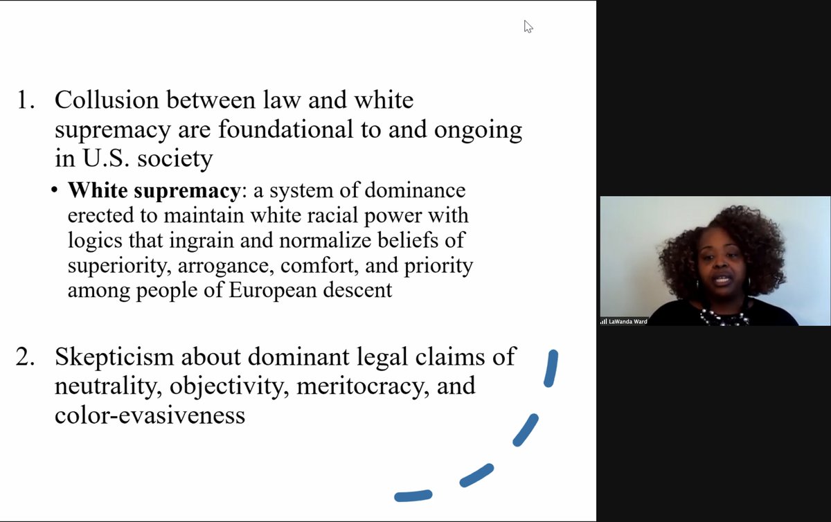 UjuAnya's tweet photo. Continuing my morning worship of the brilliance and leadership of Black women listening to a phenomenal Equity Pedagogy Network (@PennState_EPN) talk by Dr. LaWanda Ward titled "Critical Conscious Legal Literacy: Exploring Free Speech and Anti-racism." https://t.co/ckisp7tyos