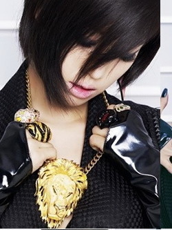 Moving on to: EUNJUNG's BEST ERA; I go crazy because of you. Honestly, the short-haired bob has been through the years the signature hairstyle for Eunjung's edgy image, but in this Era it was just the perfect shape and perfectly merged with the latex powerful fantasy of the looks