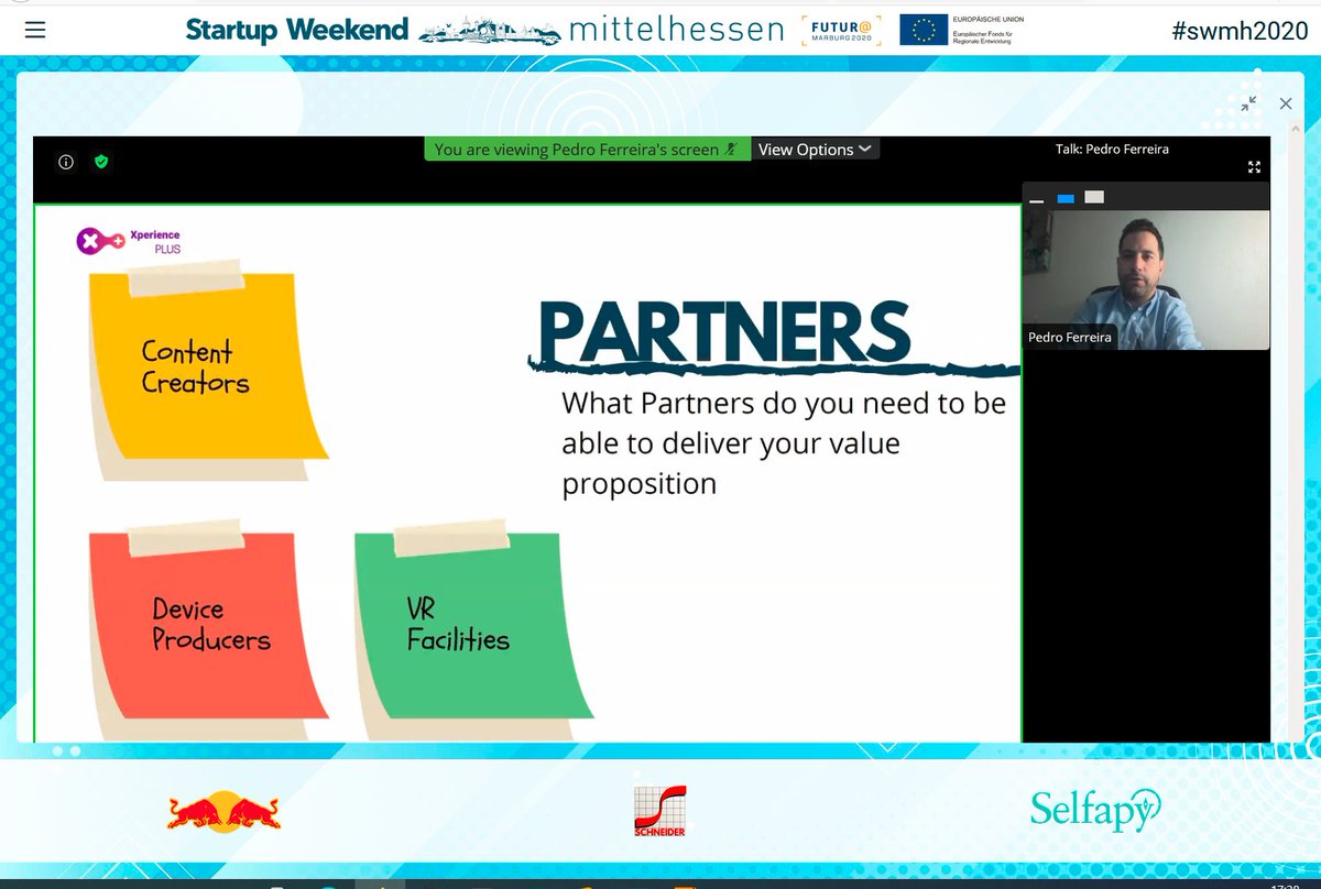 Das Startup Weekend #Mittelhessen hat begonnen. Gerade spricht <a href="/pedrogmferreira/">Pedro Ferreira</a> an > 60 Teilnehmende zum Thema Business Modelling #swmh #swmh20 
Viel Erfolg beim Umsetzen Eurer Ideen!