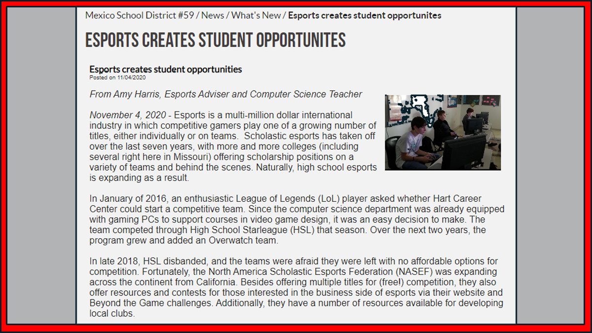 😍 We love to see the spotlight on our kids!! mexicoschools.net/news/what_s_ne…