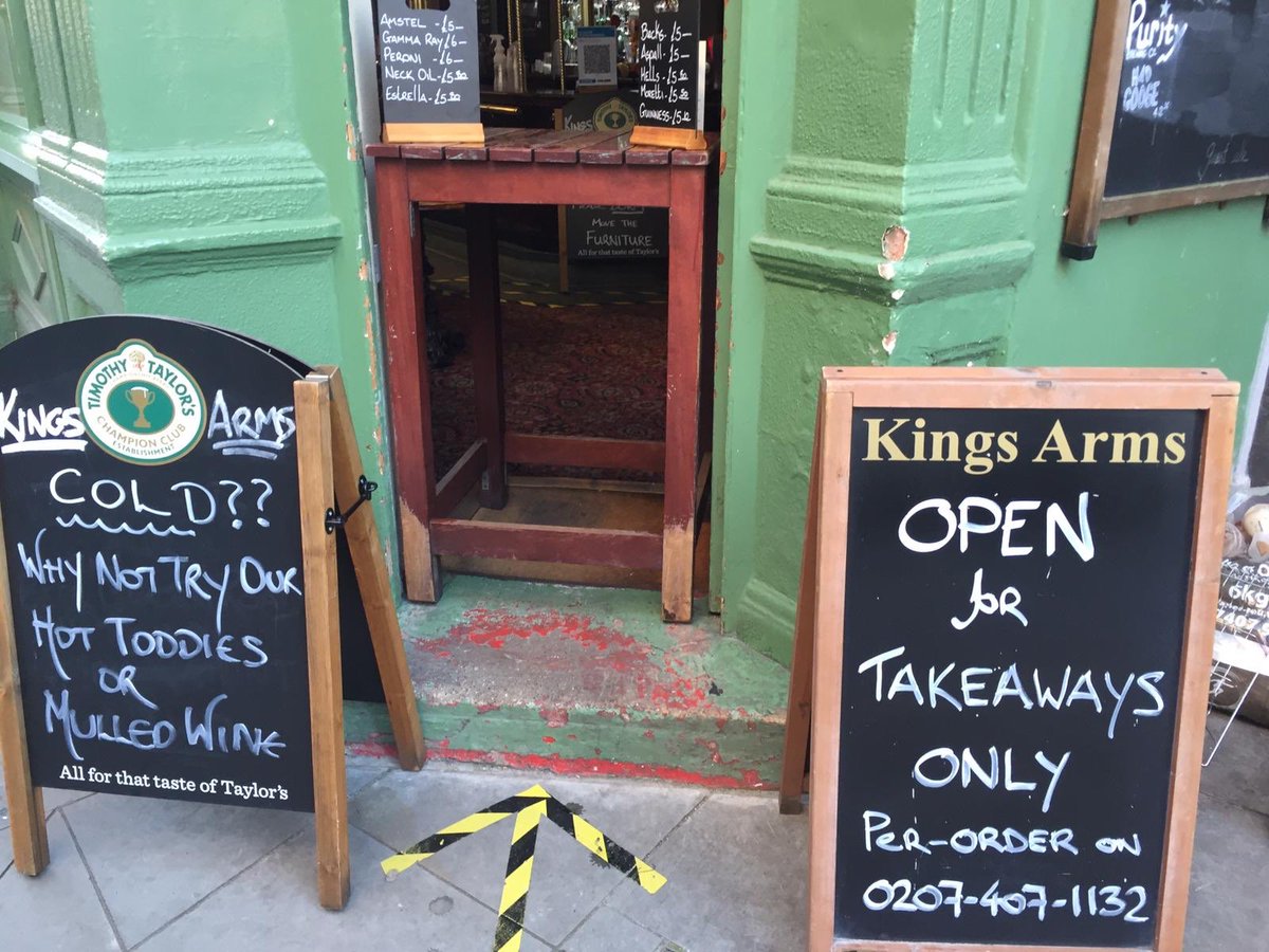 If you are working at London Bridge or Borough Market, pre order your pint, hot toddies or lovely hot mulled wine