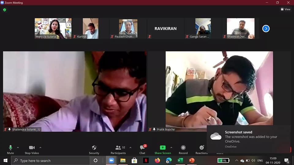 Transformers1_8's tweet photo. eel proud to announce that we are all on and moving ahead most progressively with our #OnlineSessions on #humanresourcesmanagement and relevant practices as part of the induction program for #ForestRangeOfficers from the 5 states of #karnataka #MadhyaPradesh #mezoram #chattisgarh https://t.co/r7UQflTZnX