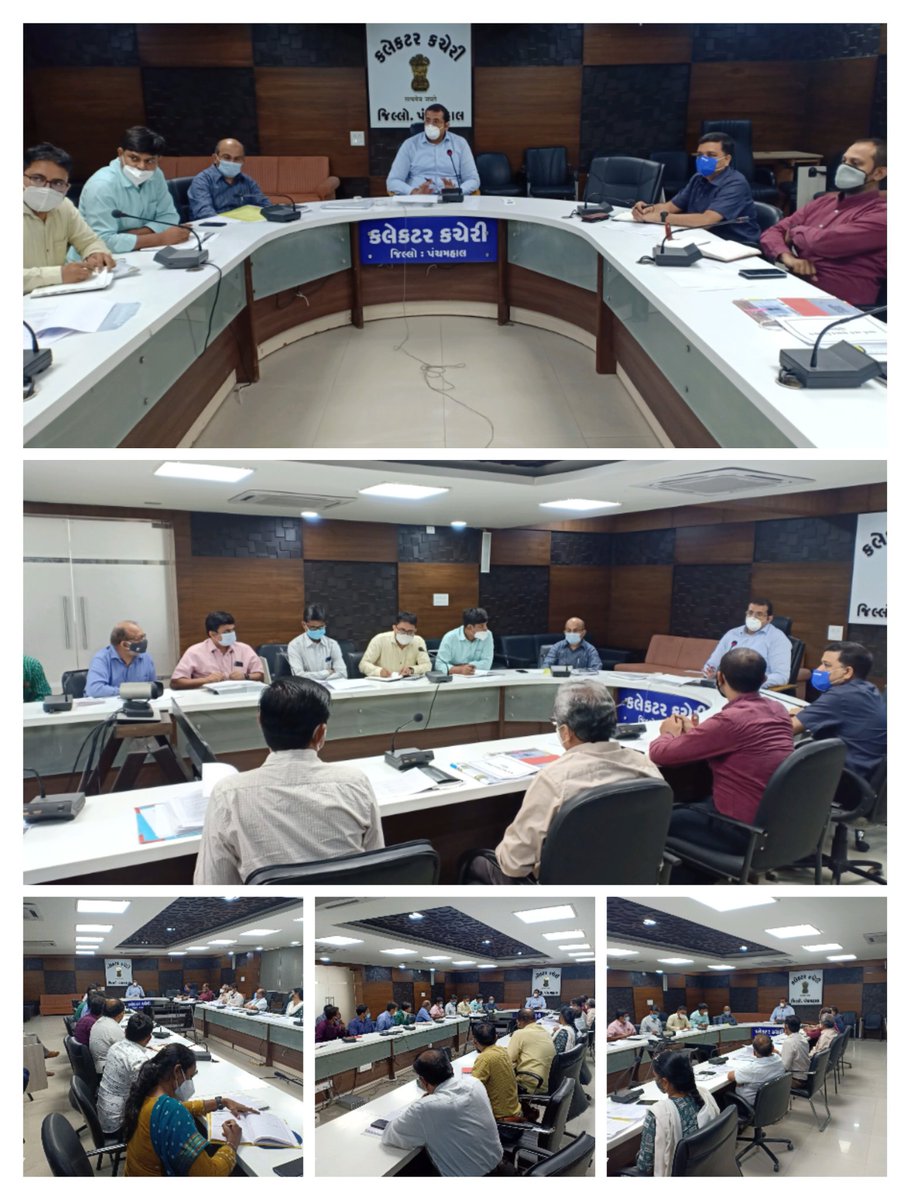 ભારત નેટ કનેક્ટિવિટીના ઉદ્દભવતા પ્રશ્નોના નિરાકરણ માટે GFGNL તથા જિલ્લાના તમામ સંલગ્ન વિભાગોના અધિ.શ્રીઓ સાથે બેઠક યોજી ચર્ચા કરી સબંધિત અધિકારીશ્રીઓને જરૂરી સૂચનાઓ આપવામાં આવી.<a href="/CMOGuj/">CMO Gujarat</a> <a href="/PradipsinhGuj/">Pradipsinh Jadeja</a> <a href="/pkumarias/">Pankaj Kumar</a> <a href="/hareets/">Hareet Shukla</a> <a href="/dstGujarat/">Department of Science & Technology, Gujarat</a>