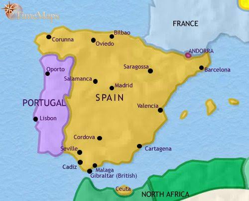 African Moors who introduced learning and civilization in Spain._The Moors began invading Spain around 711 AD when an African army, under leader Tariq ibn-Ziyad, crossed the Strait of Gibraltar from North Africa invading the Iberian peninsula ‘Andalus’ (Spain under Visigoths).