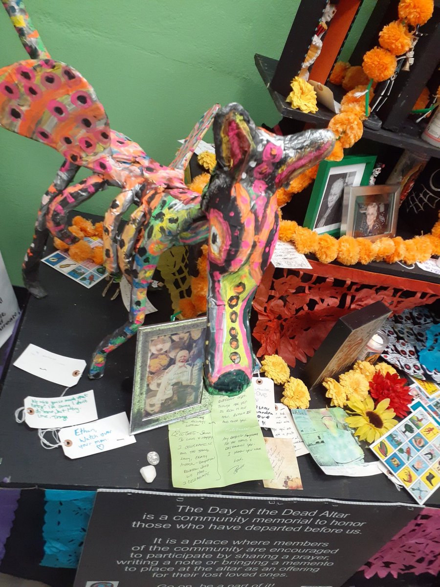 Our Day of the Dead Community altar at the University of South Carolina!!!