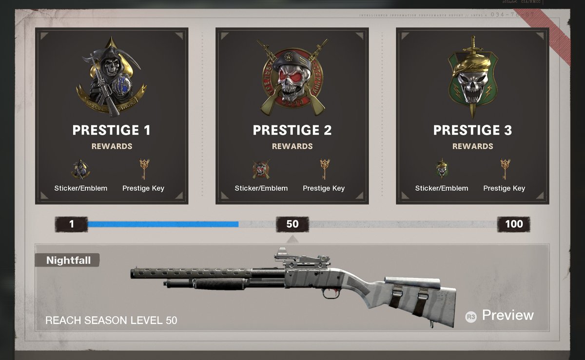 BlackOps6News's tweet photo. BREAKING: Call of Duty Black Ops Cold War Prestiges. https://t.co/PFPPHQ9oaG